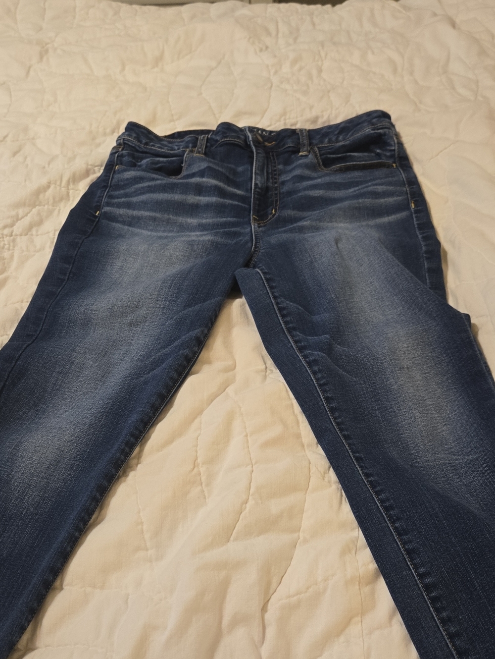 American Eagle Outfitters Skinny Jeans - Blue Wash